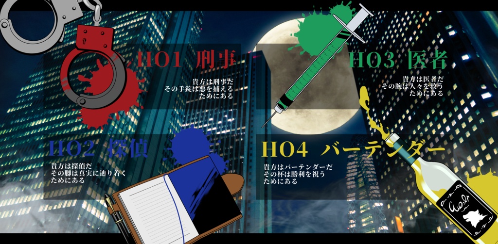 【CoCシナリオ】人狼の証明式