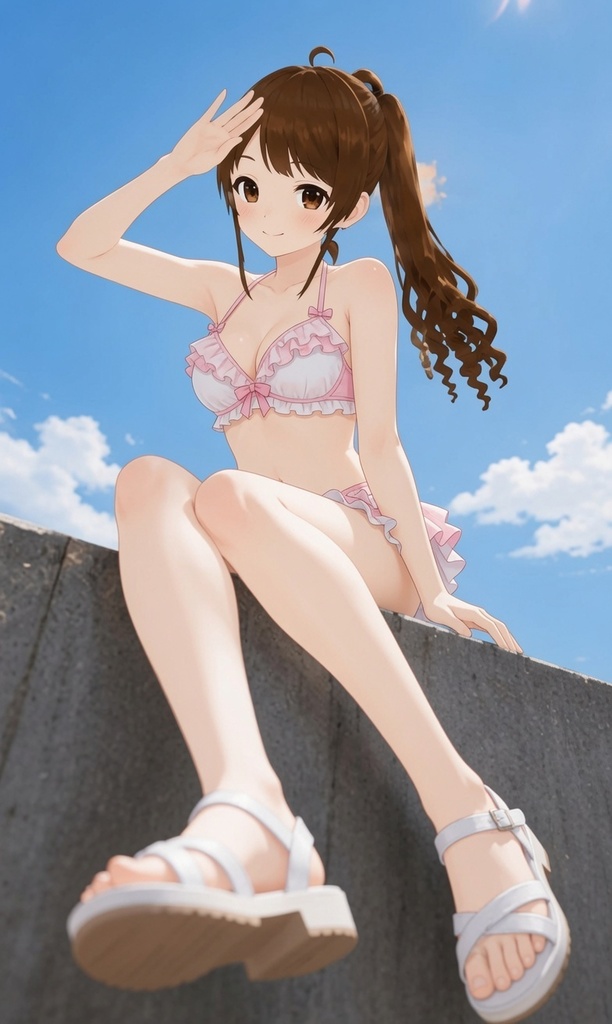 オリジナル3Dモデル「伊佐木 もえ」(Isagi Moe) VR Chat / 商用利用OK
