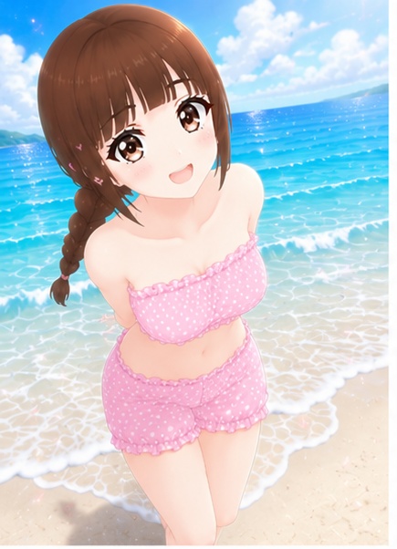 オリジナル3Dモデル「水面 わかば」(Minamo Wakaba) VR Chat&Youtube / 商用利用OK