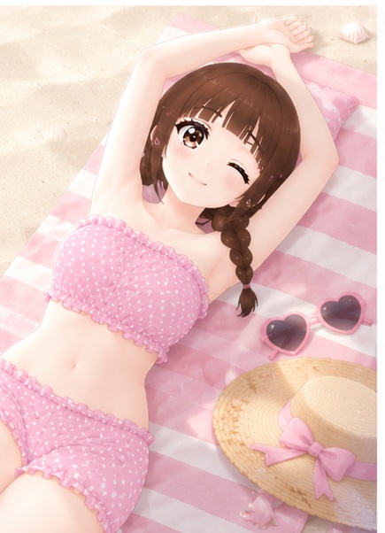 オリジナル3Dモデル「水面 わかば」(Minamo Wakaba) VR Chat&Youtube / 商用利用OK