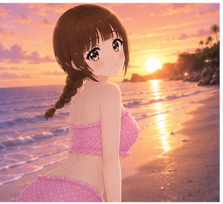 オリジナル3Dモデル「水面 わかば」(Minamo Wakaba) VR Chat&Youtube / 商用利用OK