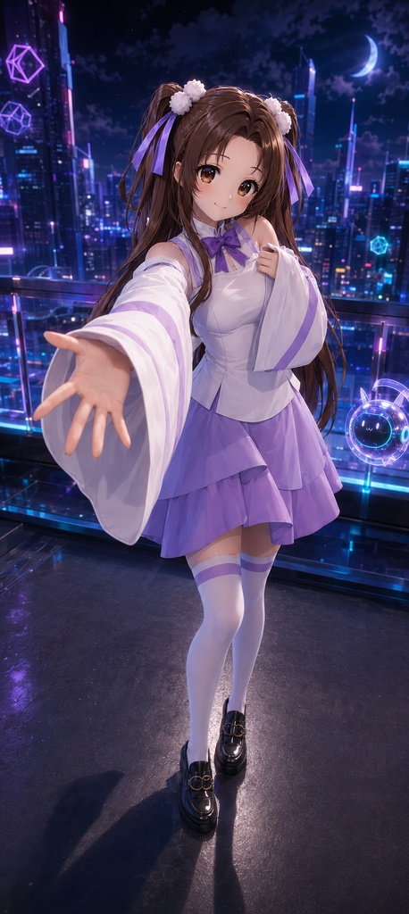 オリジナル3Dモデル「水崎まりの」(Mizusaki Marino) VR Chat&Youtube / 商用利用OK