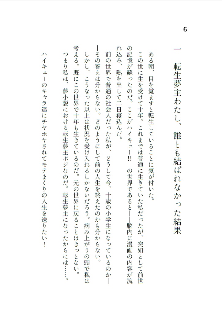 SIDE:blue 転生夢主わたし、誰とも結ばれなかった結果
