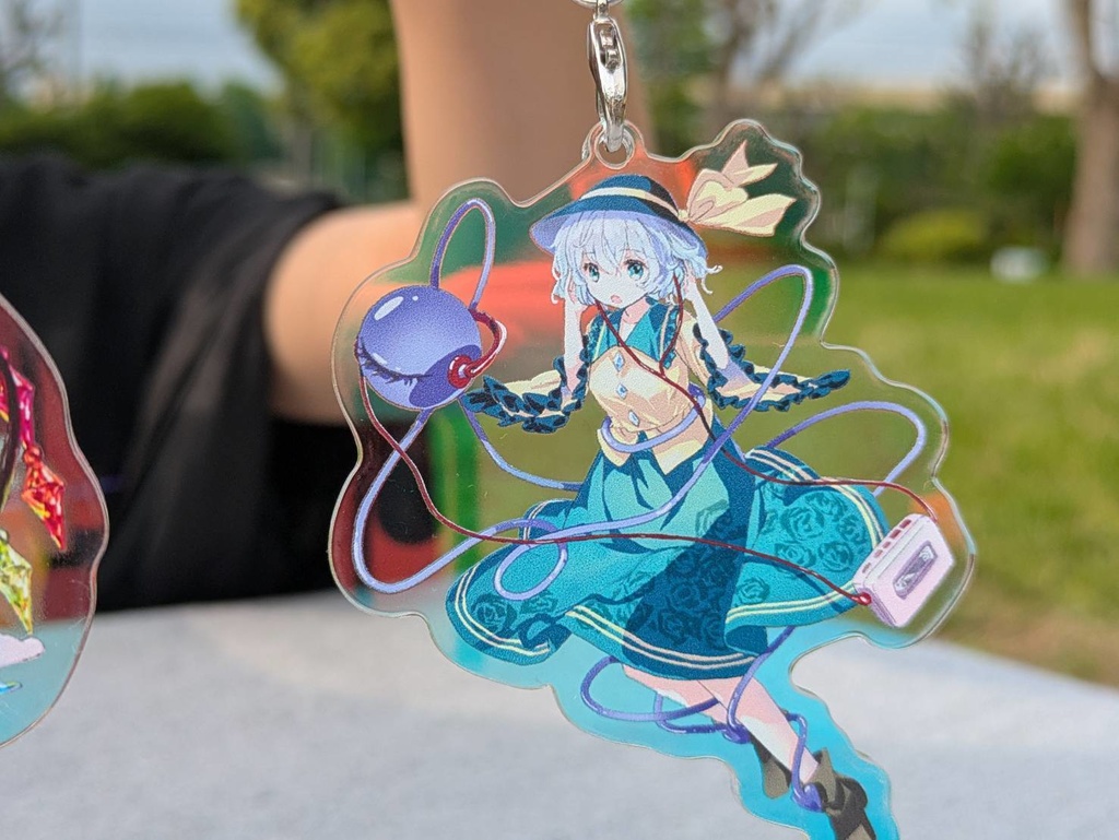 【東方キャラ】ARアクキー【(匿名)あんしんBOOTHパック ネコポス発送】