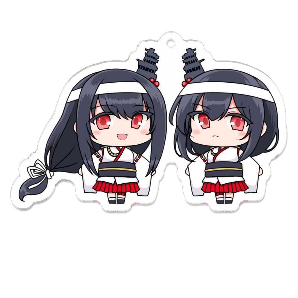 ぷち扶桑姉妹アクリルキーホルダー その1