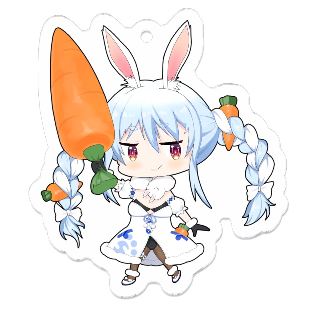 【非公式】兎田ぺこら アクリルキーホルダー
