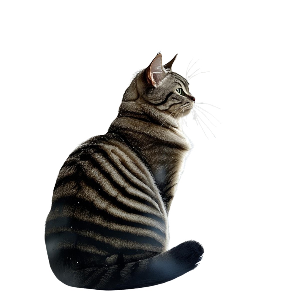 キジトラ猫トラのクリスマス水彩クリップアート集 16点セット