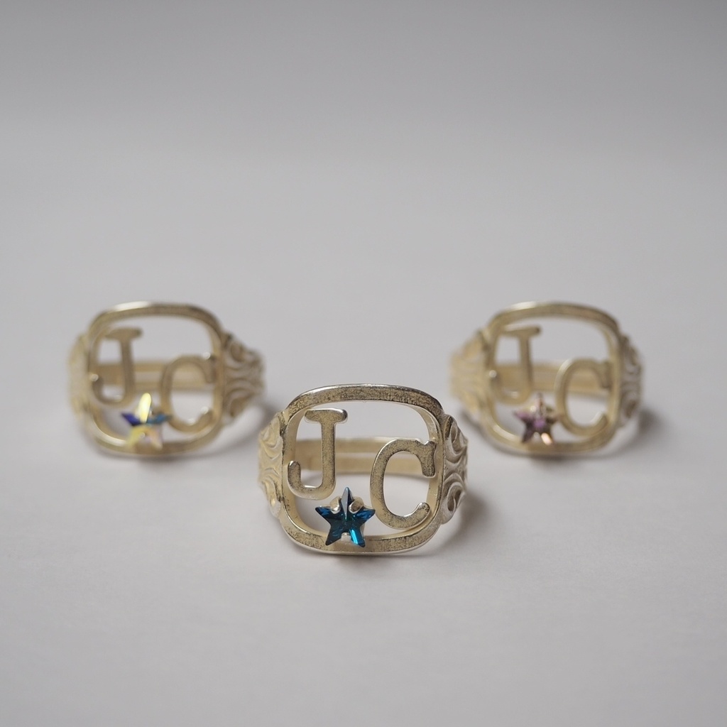 ダブルイニシャルリング(JC)