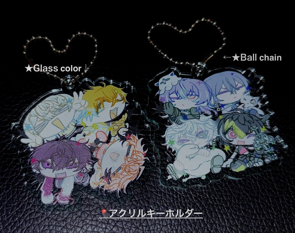 東西ぎゅぎゅっとアクキー