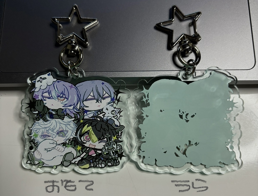 東西ぎゅぎゅっとアクキー