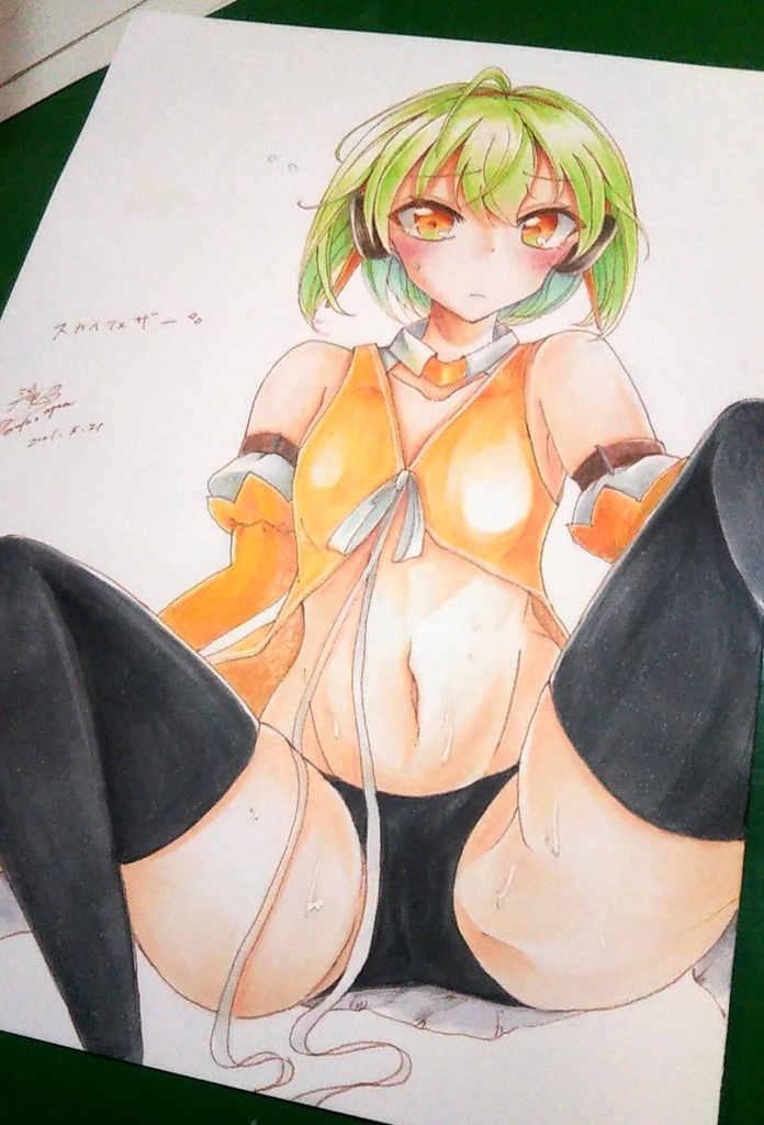 【原画】スカイフェザーちゃん