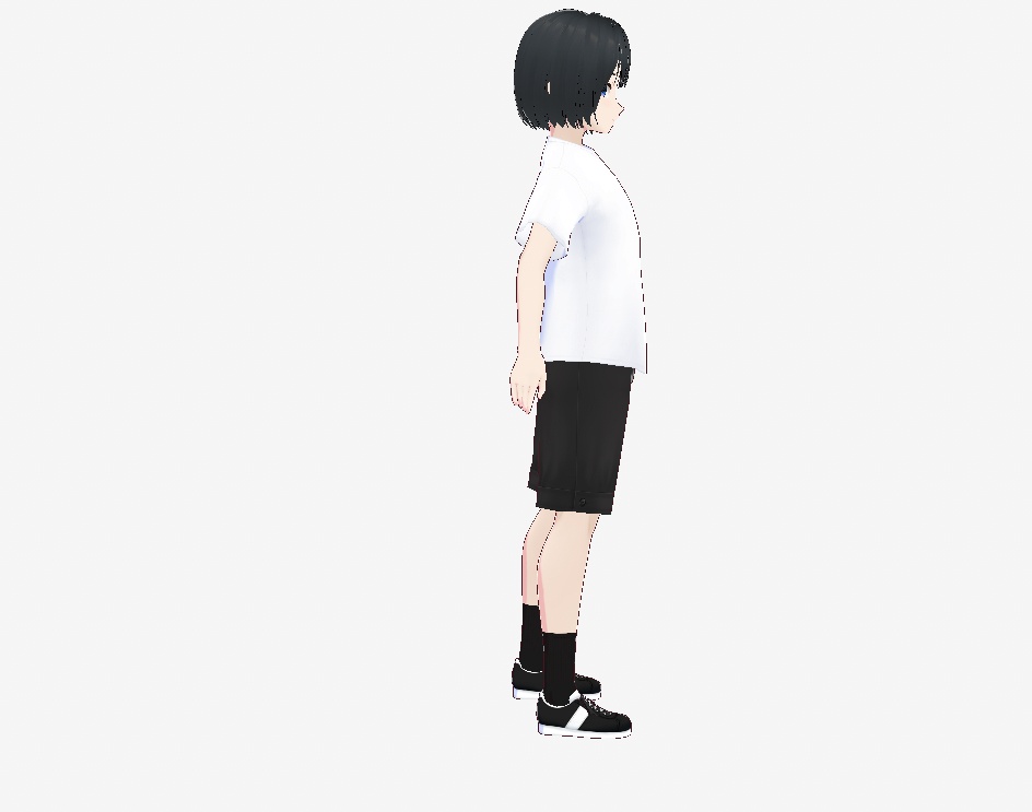 自信なさげちゃん 夏の私服