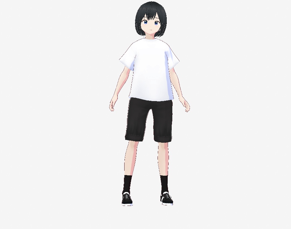 自信なさげちゃん 夏の私服