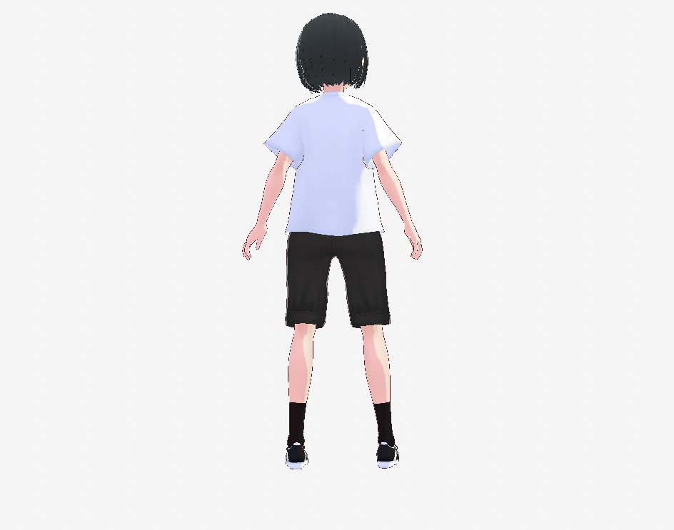 自信なさげちゃん 夏の私服