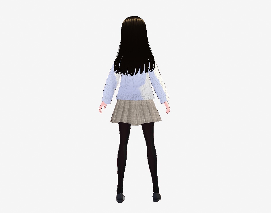 ロングヘアーのお姉さん