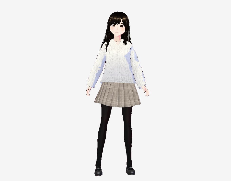 ロングヘアーのお姉さん
