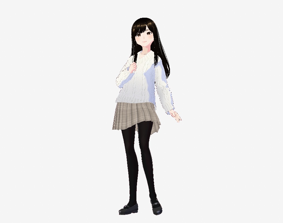 ロングヘアーのお姉さん