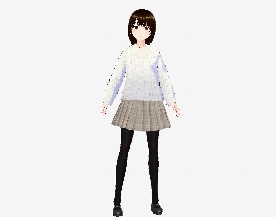 三つ編みのお姉さん