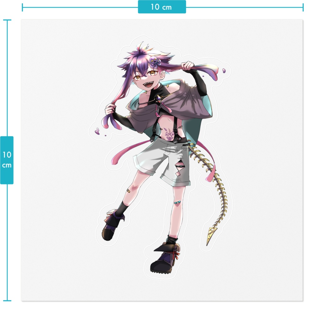 菖蒲もあね(verショタ)ステッカー