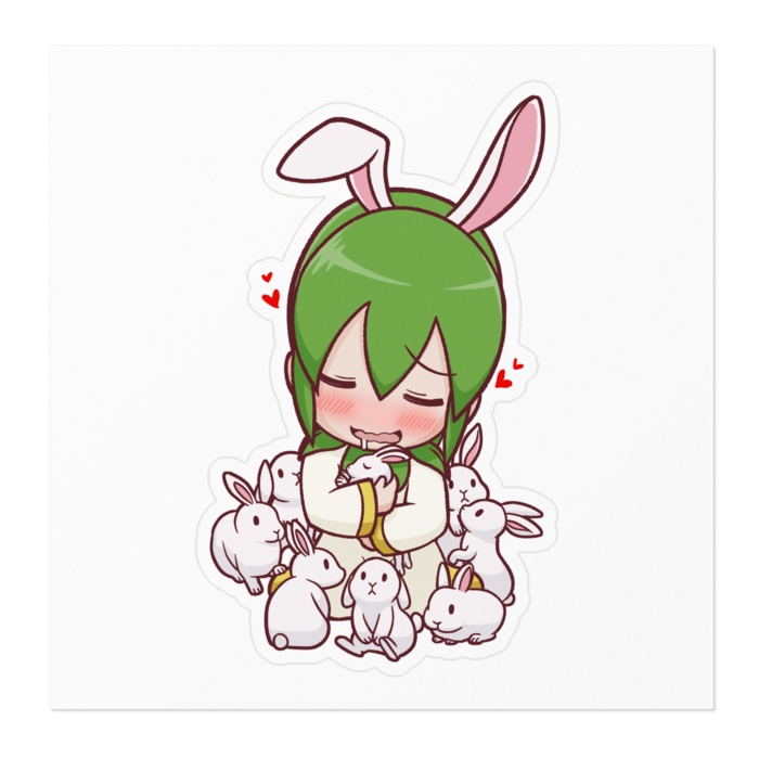 のんのちゃんステッカー