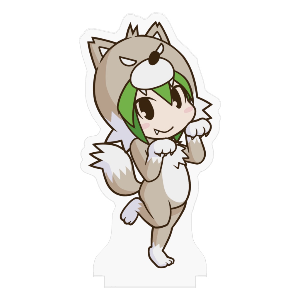 のんのちゃんアクスタ 70サイズ【もののけ】