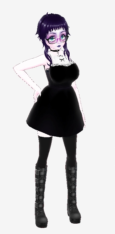 Black Mod Dress