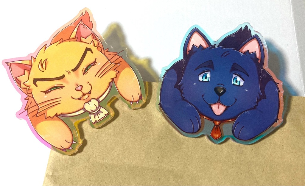 ケモ ジョナ＆ディオ 見守り クリップ