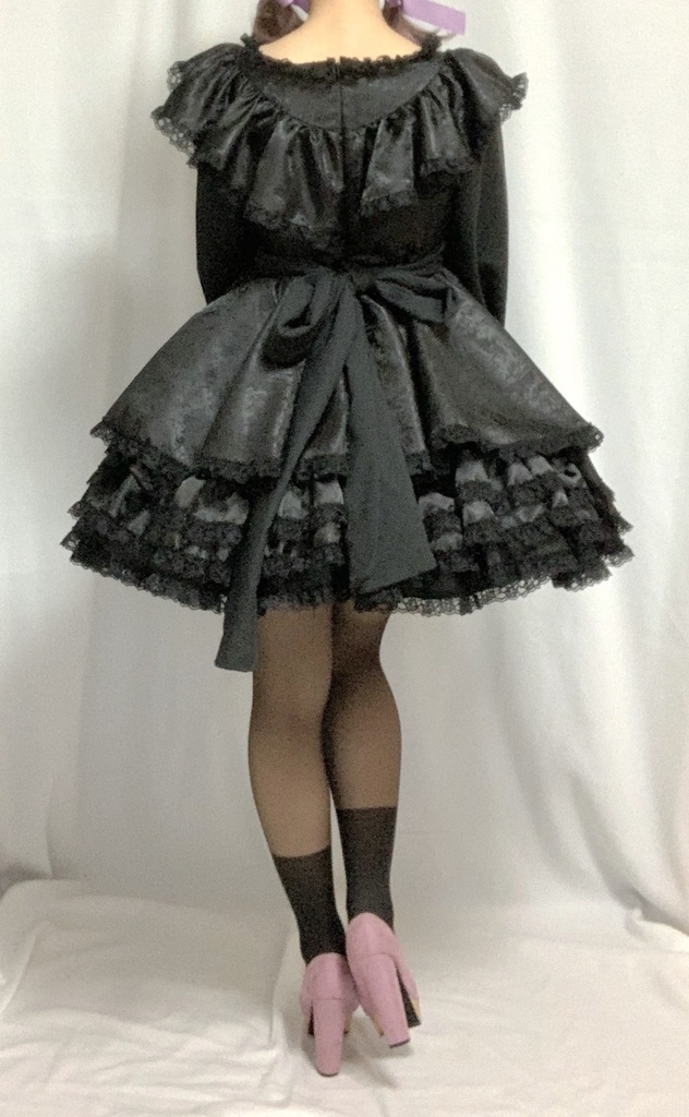 【即納】一点物ミニ丈 ロリータ ワンピース