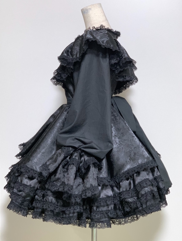 【即納】一点物ミニ丈 ロリータ ワンピース