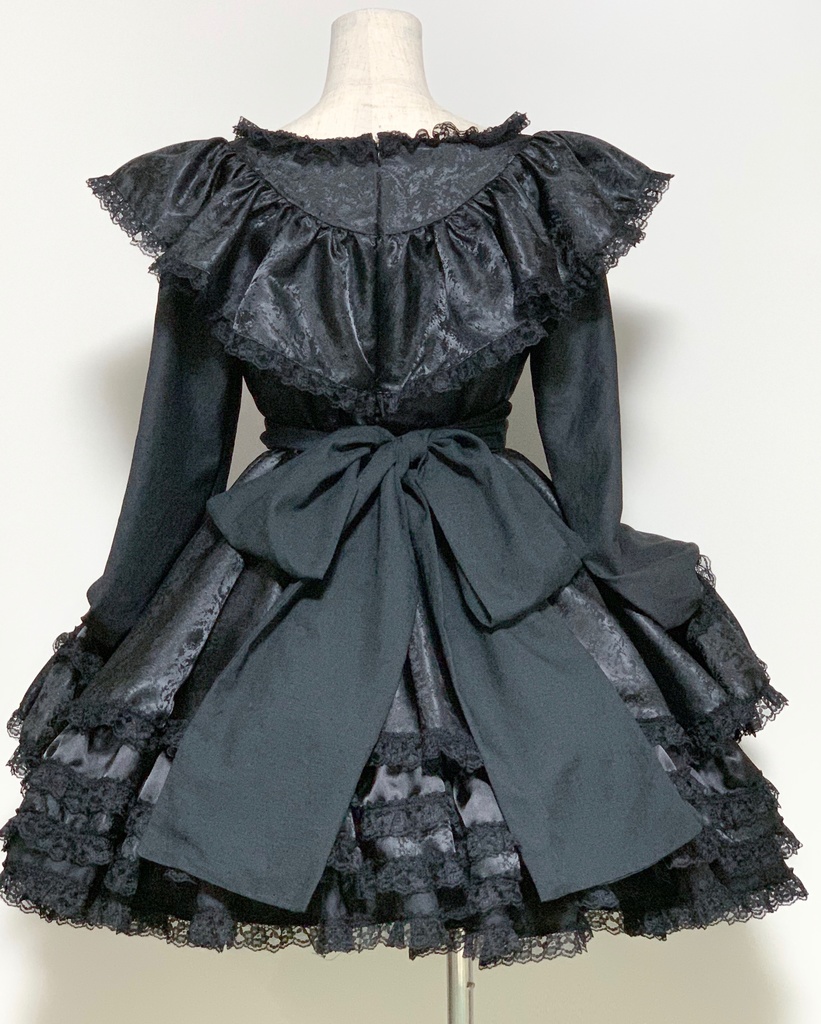 【即納】一点物ミニ丈 ロリータ ワンピース