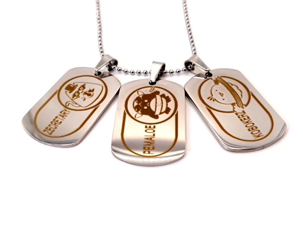 hololive listener dog tag_Kaela Kovalskia(Pemaloe)【非公式】ホロリスドッグタグ_カエラ・コヴァルスキア(Pemaloe)