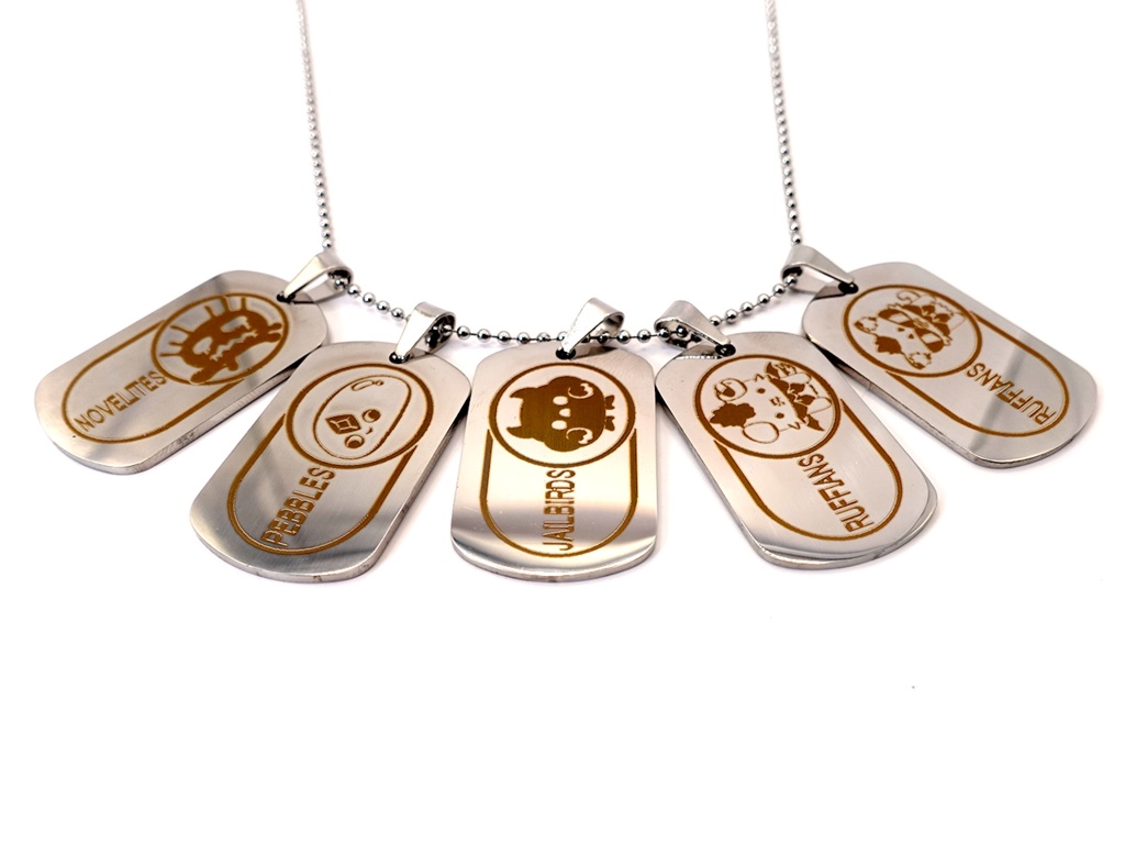 hololive listener dog tag_Nerissa Ravencroft(jailbirds)【非公式】ホロリスドッグタグ_ネリッサ・レイヴンクロフト(jailbirds)