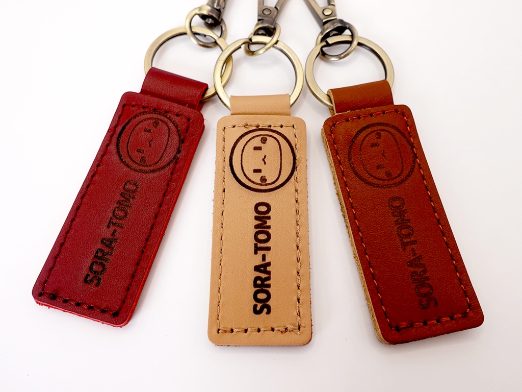 【非公式】ホロリス本革キーホルダー_ときのそら(そらとも)