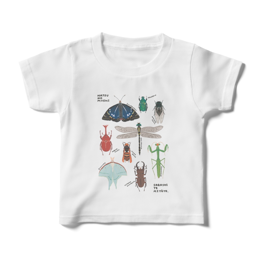 夏の虫 Tシャツ【キッズ】