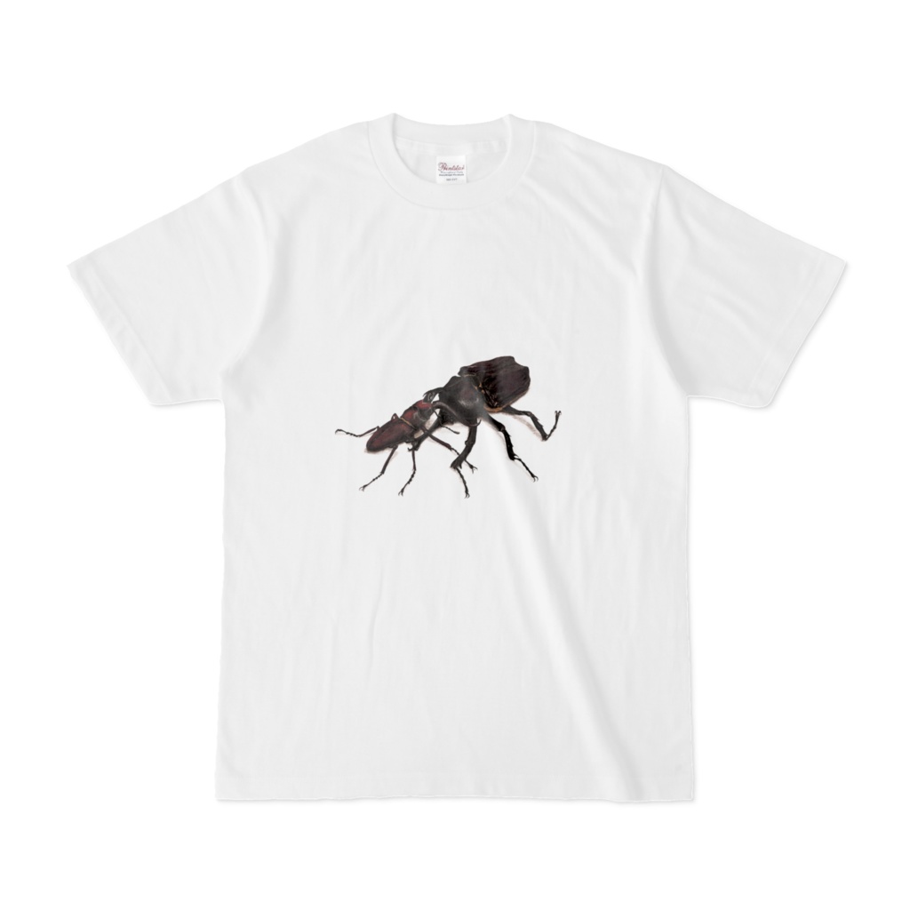 カブトムシ vs クワガタ バトルTシャツ【大人】