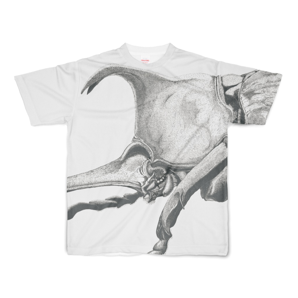 カブトムシ Tシャツ【フルグラフィック】