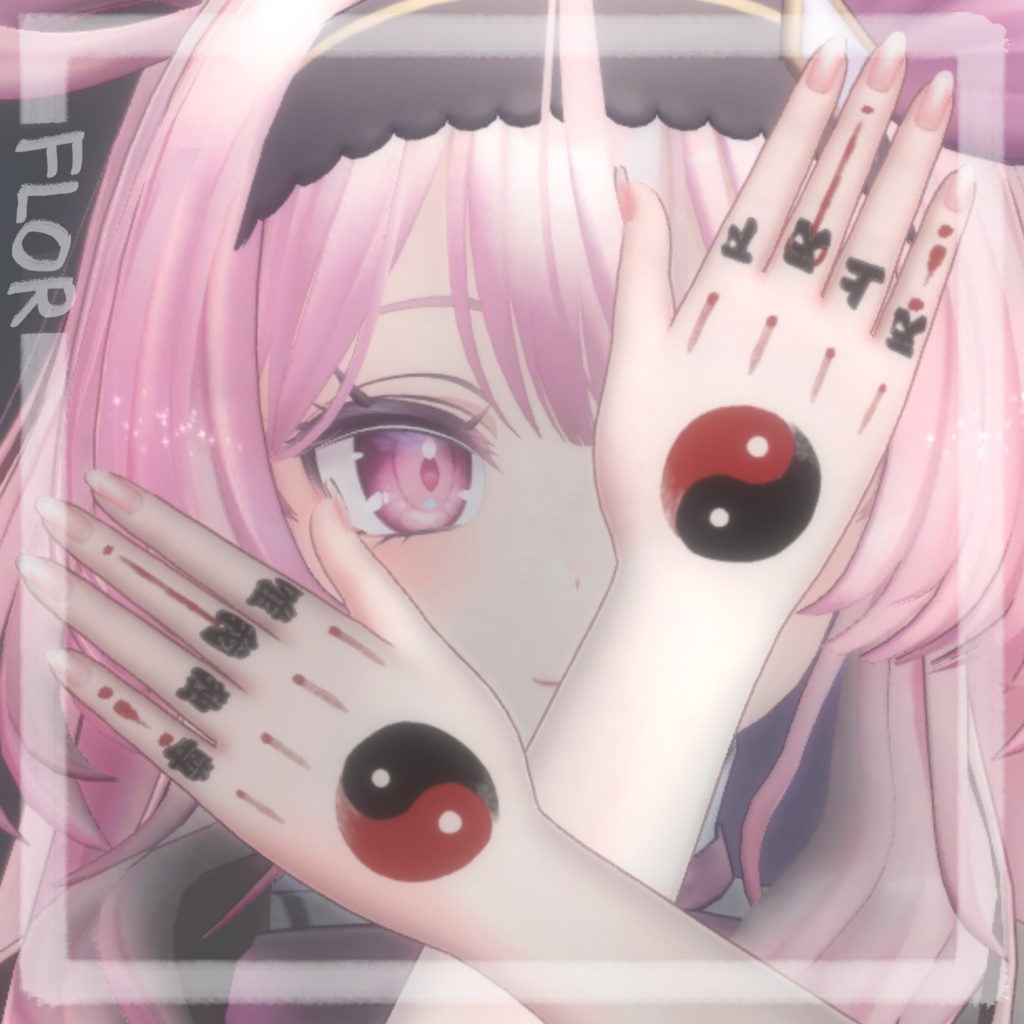 【セレスティア】 Finger Tattoo【天上天下唯我独尊】