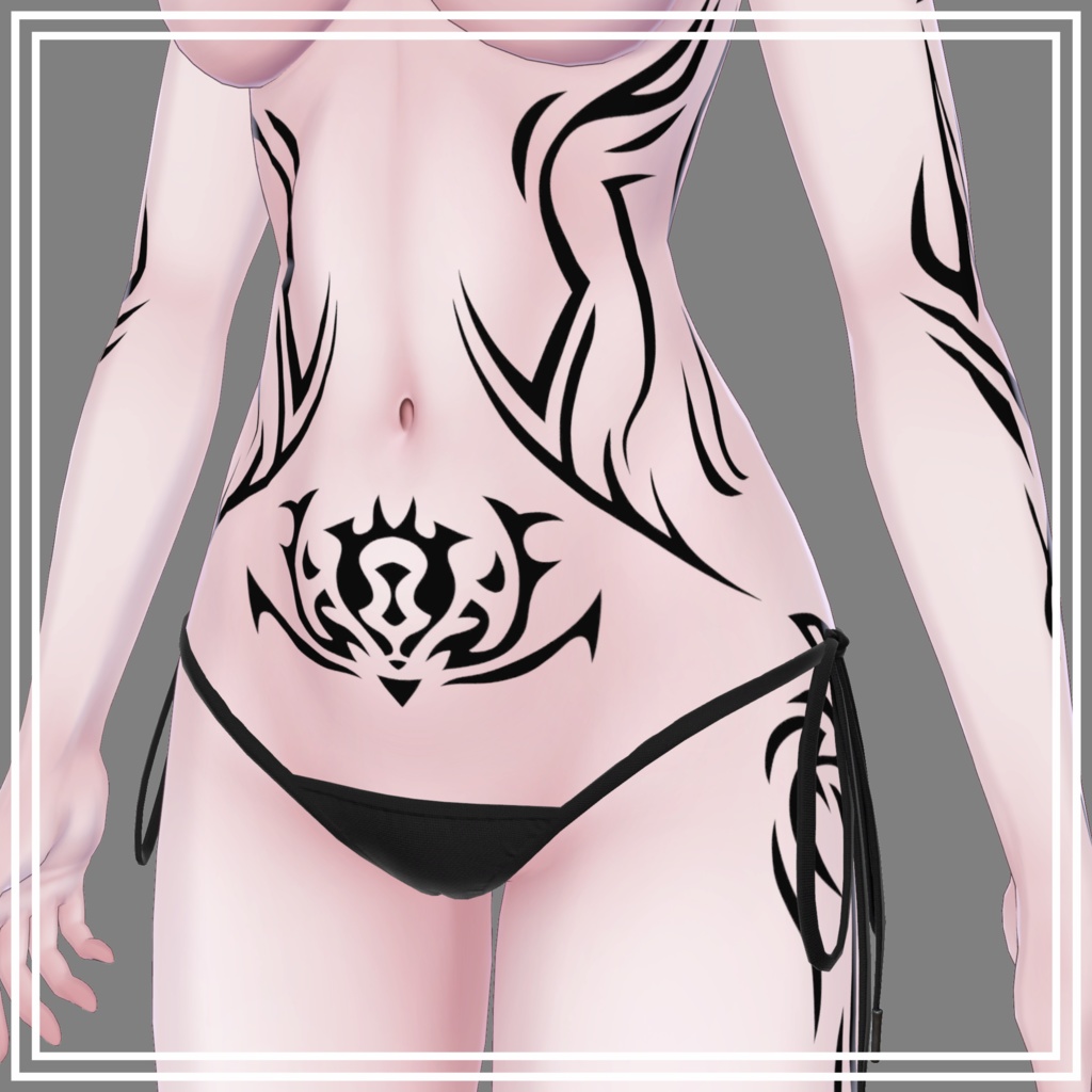 Body Tattoo【7Avatar対応】