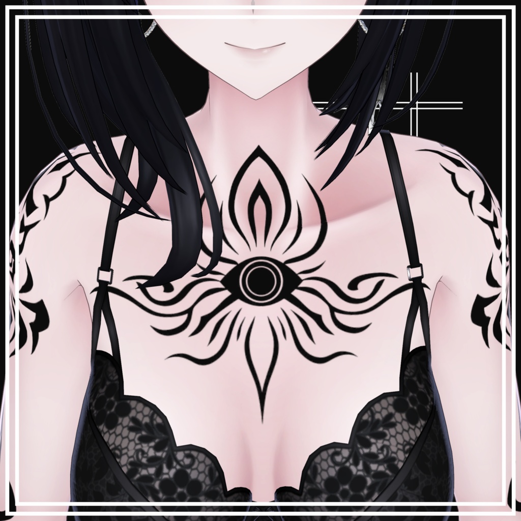 - 猛 - Body Tattoo【6Avatar対応】