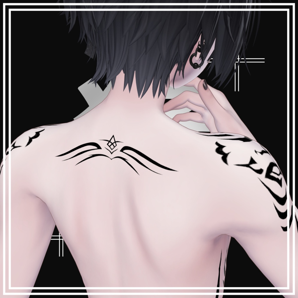 - 猛 - Body Tattoo【6Avatar対応】