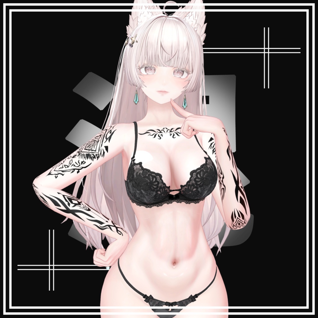 - 混 - Body Tattoo ver.2【5Avatar対応】
