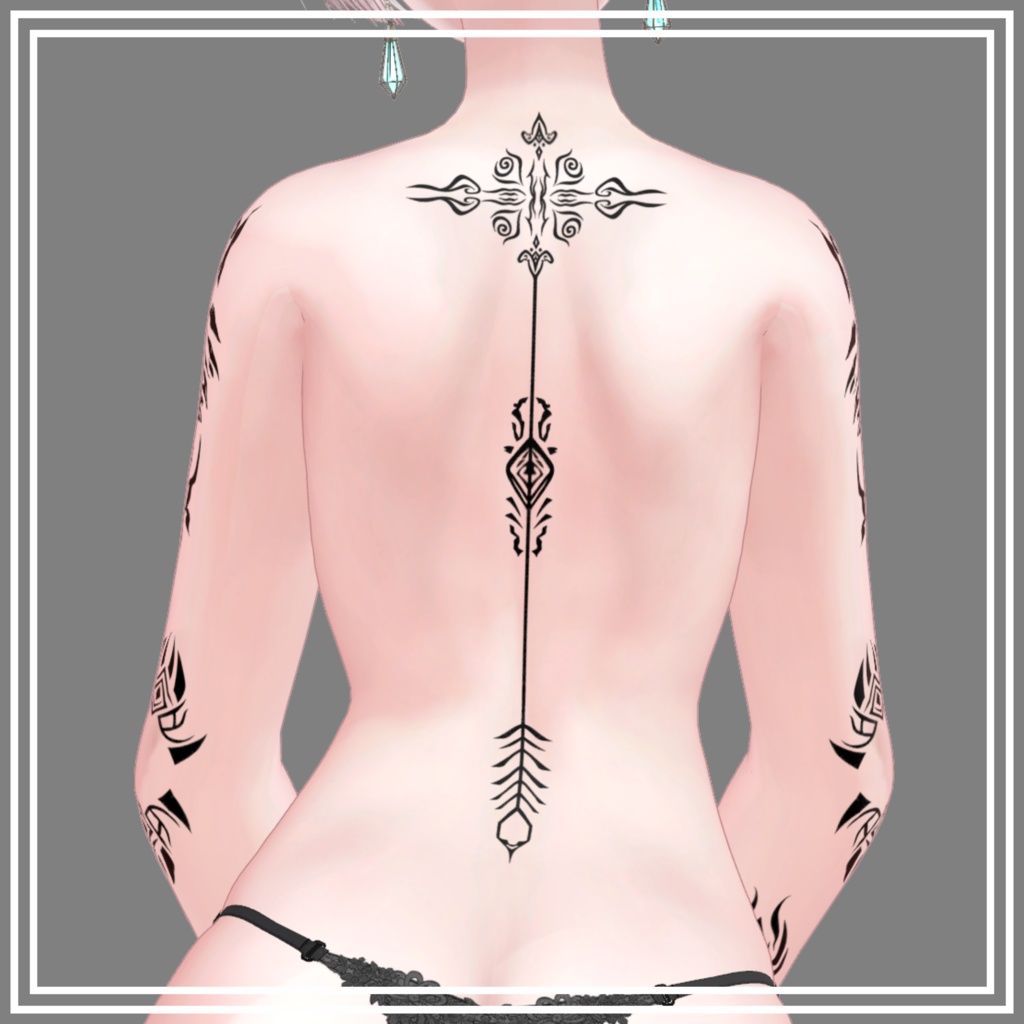 Body Tattoo ver.2【5Avatar対応】