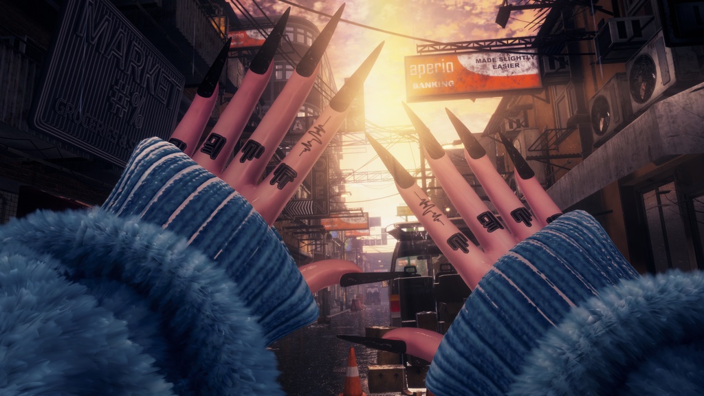 【5Avatar対応】⚡以心伝心⚡【Hand Tattoo】