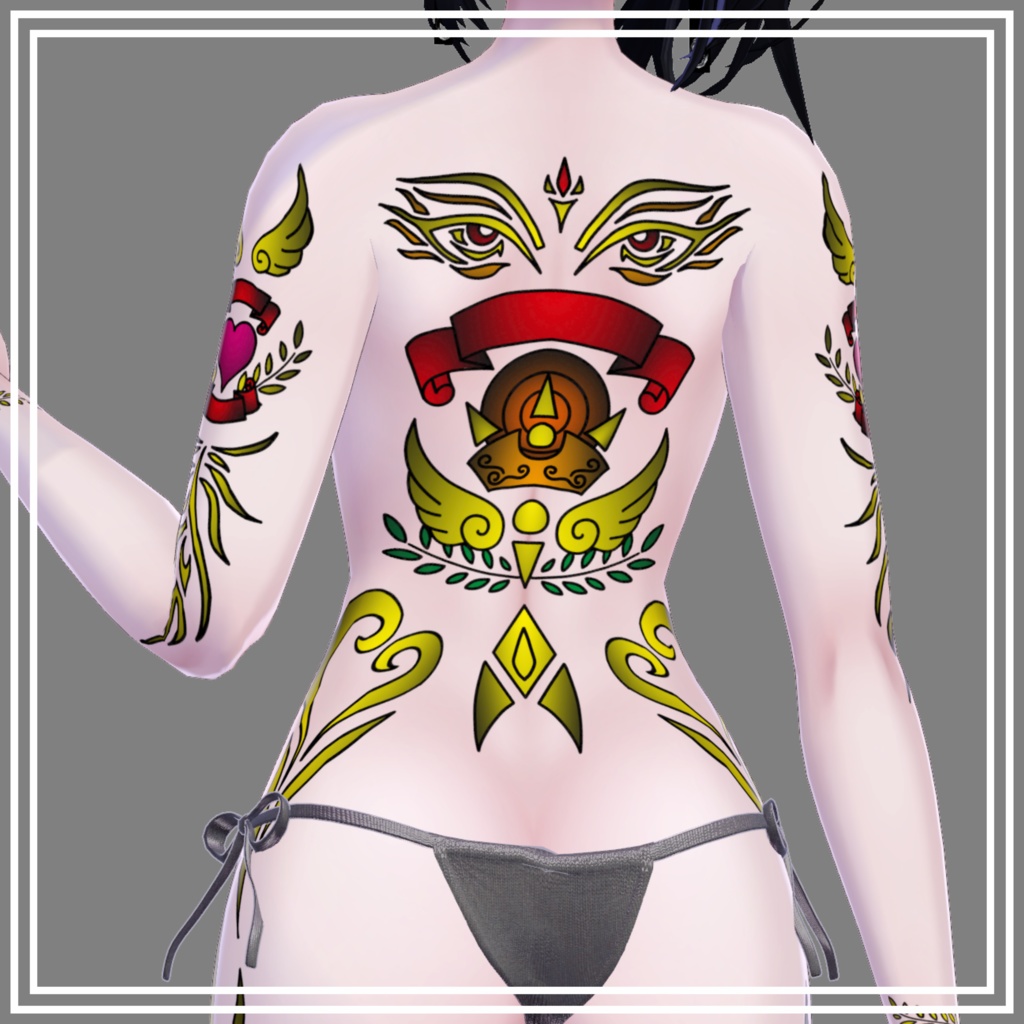 Body Tattoo ver.3【5Avatar対応】