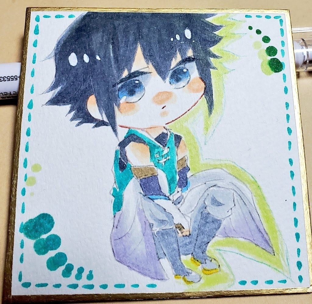 カムトラ 手描きイラスト原画