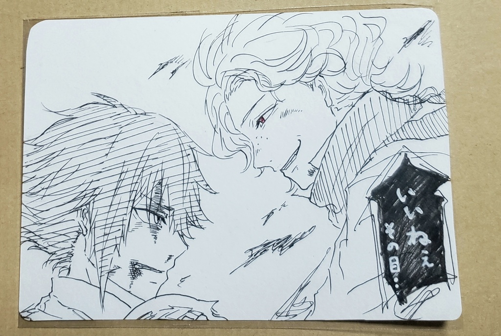 カムトラ 手描きイラスト原画