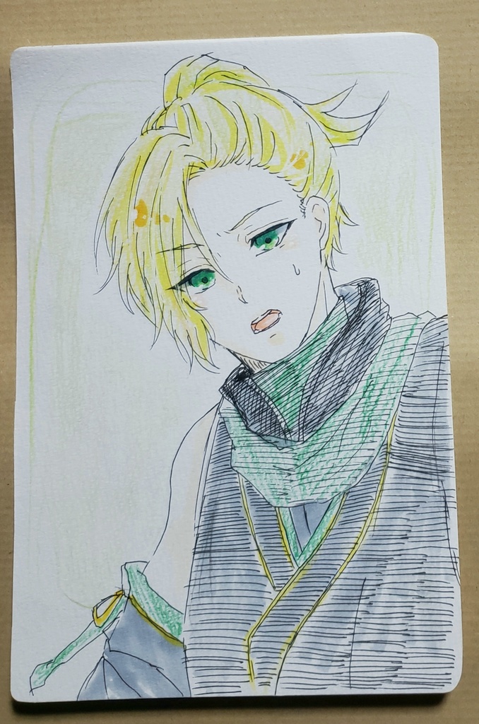 カムトラ 手描きイラスト原画