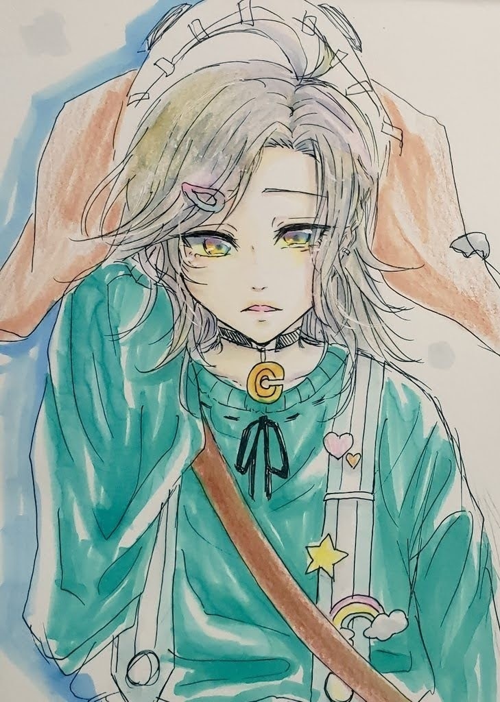 カムトラ 手描きイラスト原画