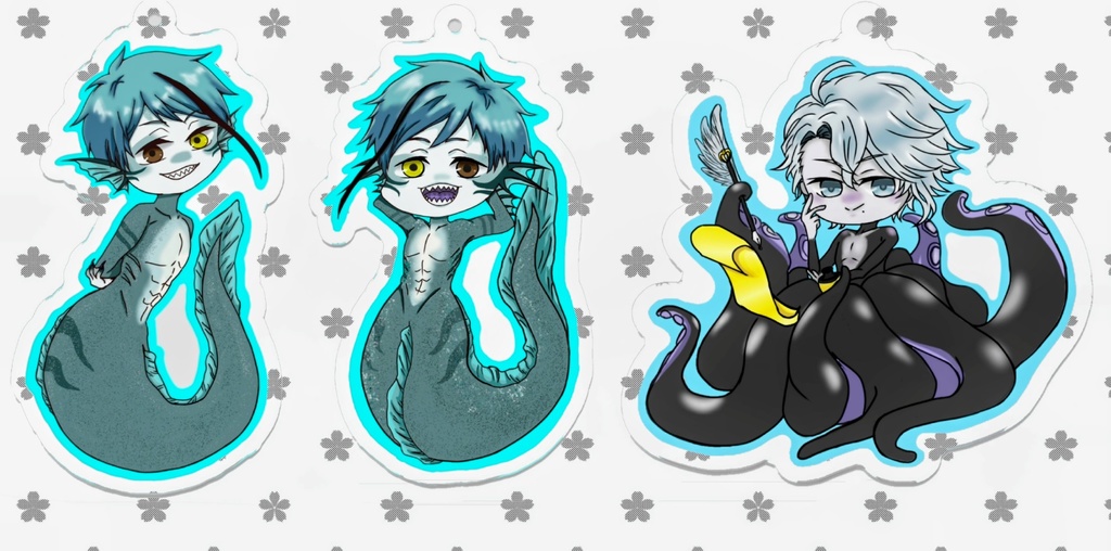 ツイステ オクタヴィネル寮 アクキー