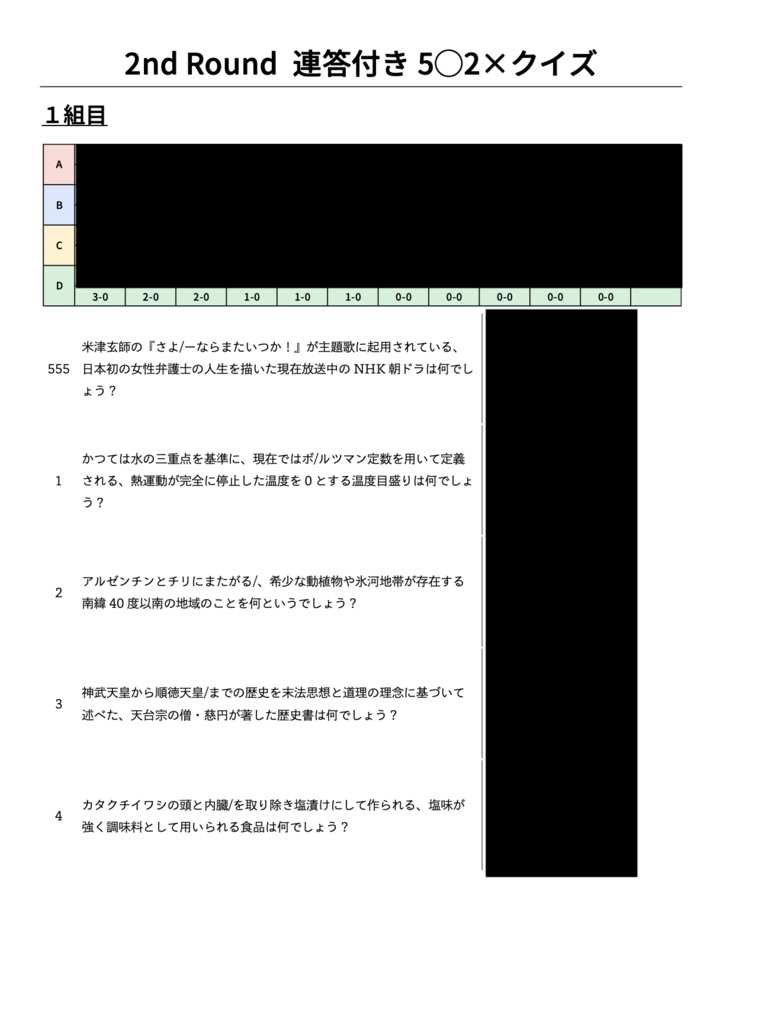 【PDF/Excel+α】TQC短文基本企画「Ultra-Absolute」記録集